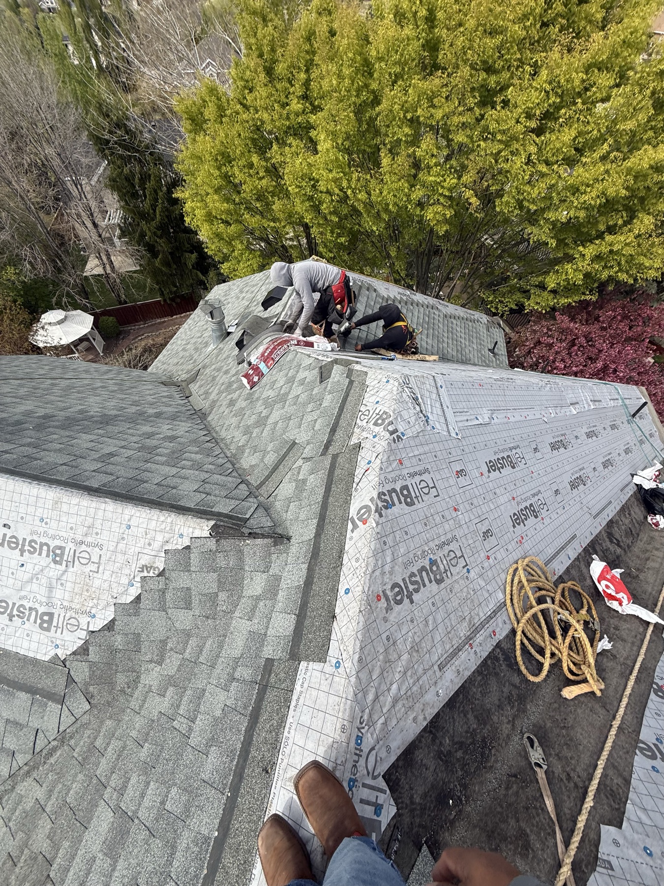From tear-off to final shingle